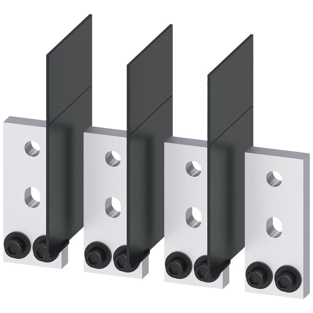 Priključni produžetak na prednjoj strani, 4 komada Pribor za: 3VA55/3VA65/3VA66 Siemens 3VA9674-0QB00 #####Anschlussverbreiterung 1 St. slika