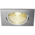 LED ugradna svjetiljka 9 W Toplo-bijela SLV 114396 Aluminij (brušeni)