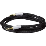 Kvake Priključni kabel [1x 3,5 mm banana utikač - 1x 3,5 mm banana utikač] 3 m Crna Dynavox 207382