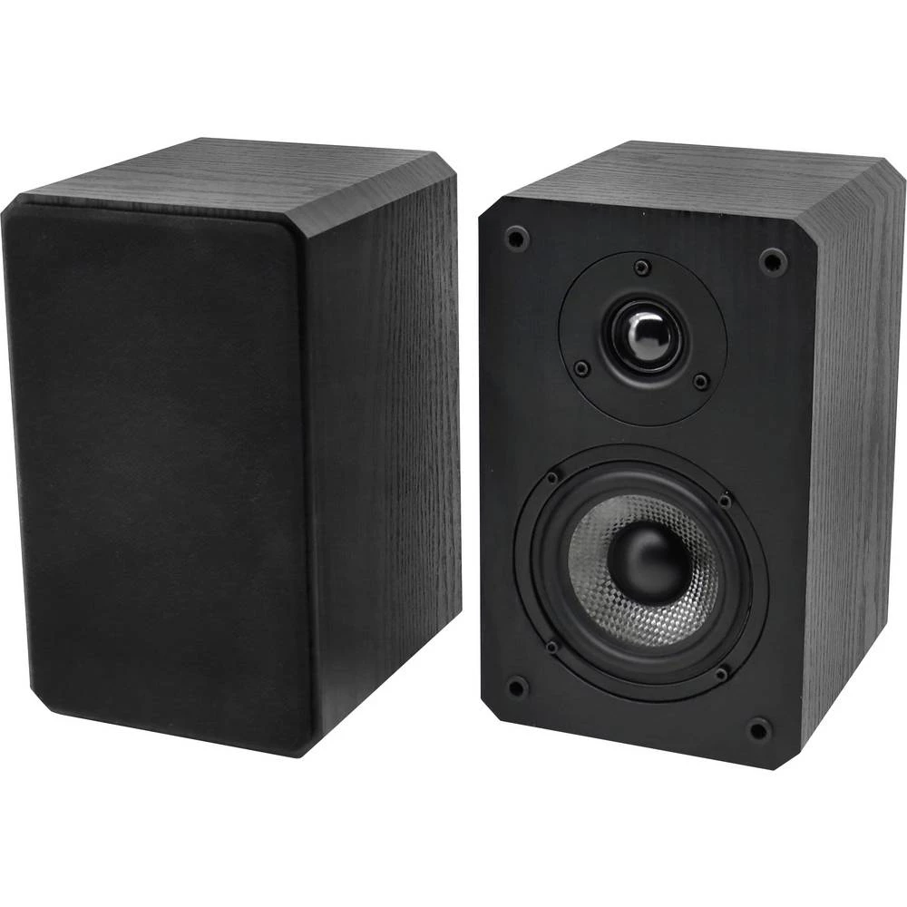 soundmaster LS5050SW zvučnik za regal crna 50 W 75 Hz - 20000 Hz 1 Par slika