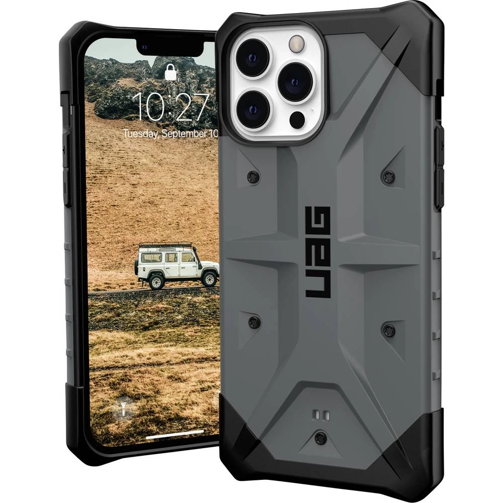 Urban Armor Gear  Pathfinder Case  stražnji poklopac za mobilni telefon  Apple  iPhone 13 Pro Max  srebrna slika