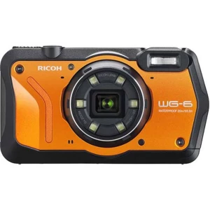 Digitalni fotoaparat Ricoh WG-6 orange 20 MPix Zoom (optički): 5 x Narančasta, Crna Vodootporno do 20 m, Otporan na udarce, Otpo slika