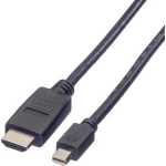 Value DisplayPort priključni kabel 4.50 m 11.99.5793 sa zaštitom crna [1x muški konektor mini displayport - 1x muški kon