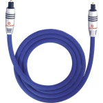 Oehlbach Toslink Digitalni audio Priključni kabel [1x Muški konektor Toslink (ODT) - 1x Muški konektor Toslink (ODT)] 3 m Plava