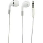 Basetech E-H 115 in ear slušalice u ušima bijela