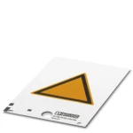 Znak upozorenja Samoljepljiva folija 50 mm DIN 61010-1 10 ST