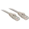 LINDY 48007 RJ45 mrežni kabel, Patch kabel cat 6 U/UTP 10.00 m siva  1 St. slika