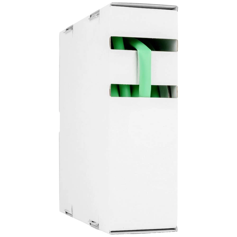 Termoskupljajuća cijev bez ljepila, H-2(Z), omjer skupljanja: 2:1, 4,8 - 2,4 mm, zelena, u dozator kutiji 10 m Hongshang 211154258 skupljajuća cijev bez ljepila zelena 4.80 mm 2.40 mm Stopa skuplja... slika