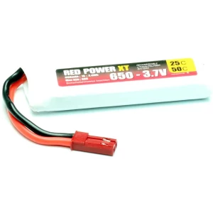 Red Power lipo akumulatorski paket za modele 3.7 V 600 mAh  25 C softcase JST, BEC slika