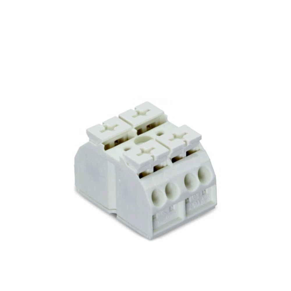 WAGO 862-652 stezaljka za priključivanje uređaja opružna stezaljka bijela 500 St. slika