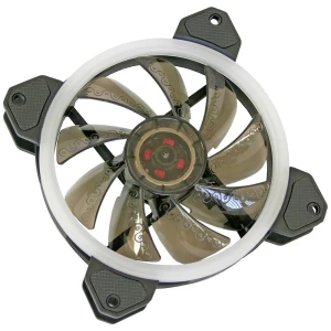 Cooltek Silent Fan 120 RGB ventilator za PC kućište crna, bijela (Š x V x D) 120 x 120 x 25 mm slika