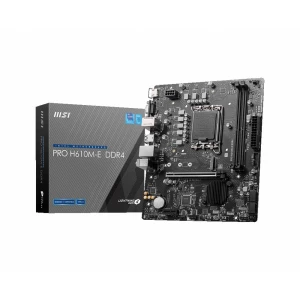 MSI PRO H610M-E DDR4 matična ploča Baza Intel® 1700 Faktor oblika (detalji) Micro-ATX Set čipova matične ploče Intel® H6 slika