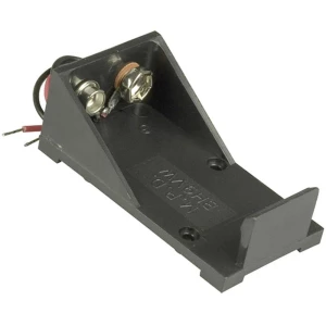 Baterije - držač 1x 9 V Block Kabel (D x Š x V) 55 x 30 x 21 mm MPD BH9VW slika