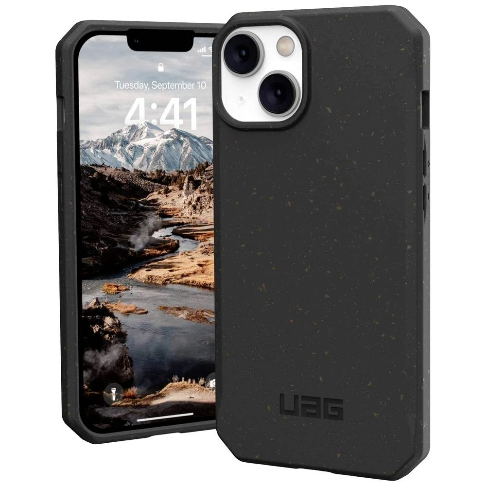 Urban Armor Gear Outback-BIO Pogodno za model mobilnog telefona: iPhone 14, iPhone 13, crna Urban Armor Gear Outback-BIO case Apple iPhone 14, iPhone 13 crna slika