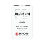 Skross Reload 10 PD, Qi powerbank (rezervna baterija) 10000 mAh  li-ion  bijela prikaz statusa