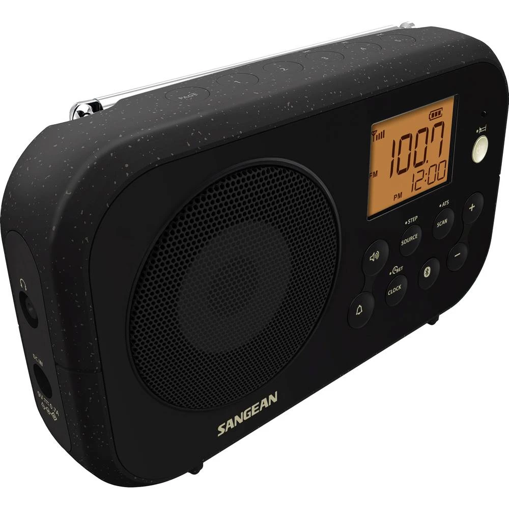 Sangean PR-D12 BT desktop radio MW (1018), UKW (1014) Bluetooth® crna slika