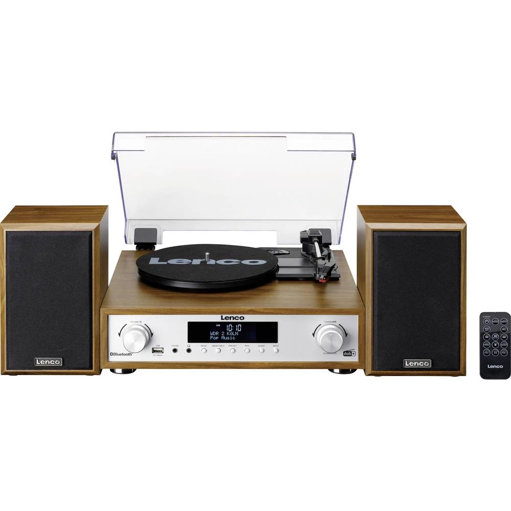 Lenco MC-160WD gramofon remenski pogon drvo slika