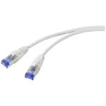 Renkforce RF-5266146 RJ45 mrežni kabel, Patch kabel CAT 6a S/FTP 10.00 m siva #####Slimline, fleksibilan, sa zaštitom za nosić, vatrostalan 1 St.