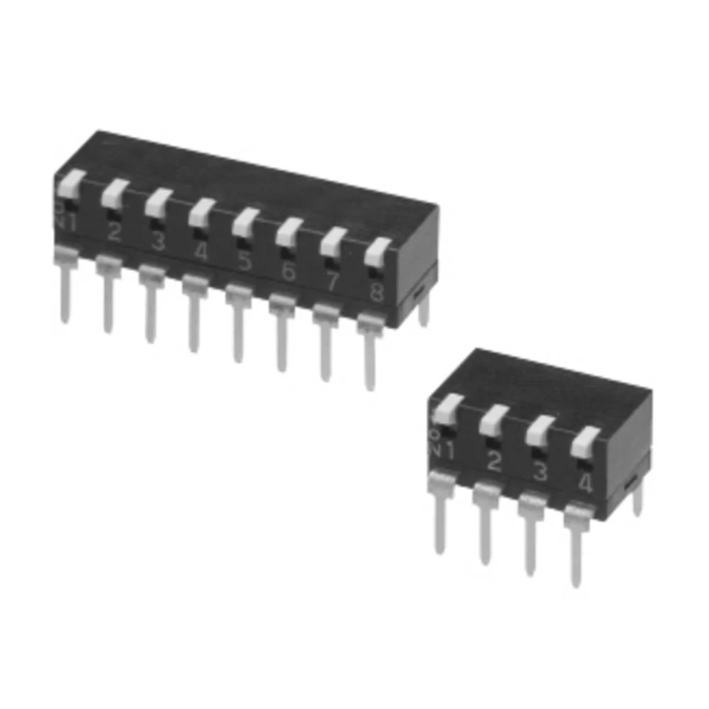 Omron A6TR-2104 DIP prekidač Broj polova (broj) 2 THT 1 St. Tape on Full reel slika