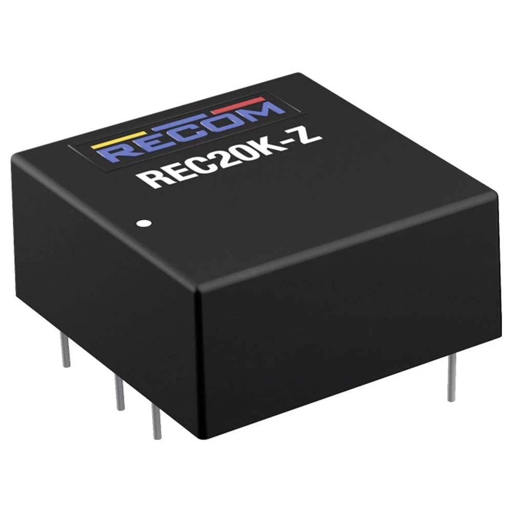 RECOM REC20K-4812SZ DC/DC pretvarač za tiskano vezje 48 V 12 V 1.667 A 20 W Broj izlaza: 1 x Content 1 St. slika