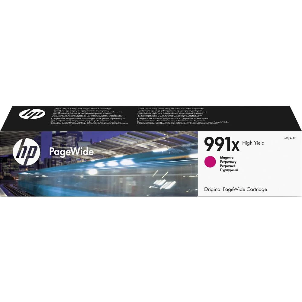 HP tinta 991X original purpurno crven M0J94AE tinta slika