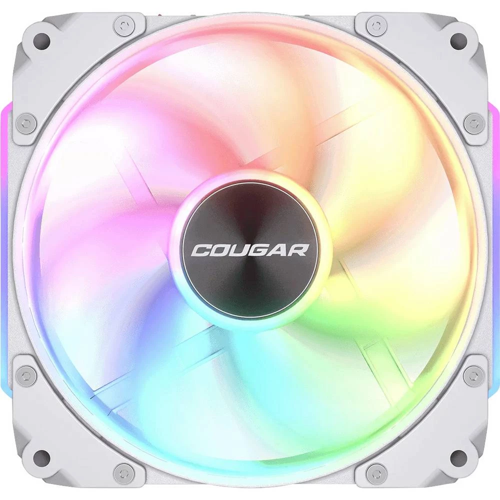 Cougar CF-ARW12HW-RGB ventilator za PC kućište bijela (Š x V x D) 120 x 120 x 28 mm slika