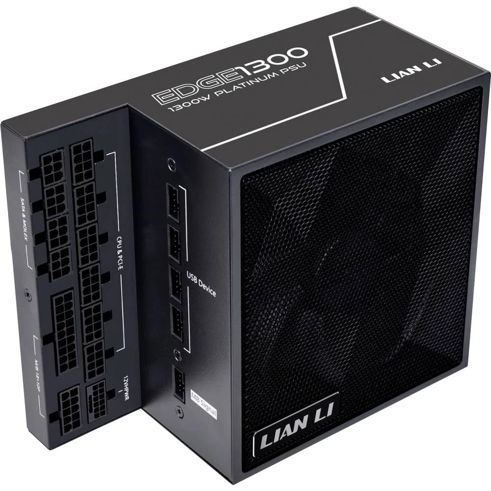 Lian Li Lian Li EDGE EG1300 80 PLUS Platinum Netzteil, PCIe 5.1, ATX 3.1 - 1300 Watt, PC napajanje slika