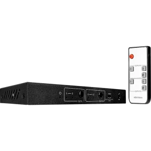 LINDY 2x2 HDMI 18G Matrix Switch 2+2 ulaza HDMI prekidač matrix 4096 x 2160 piksel crna slika