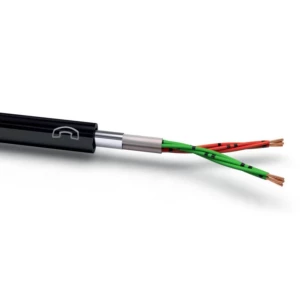 VOKA Kabelwerk 10358400 kabel za detektor požara A-2Y(L)2Y 20 x 2 x 0.80 mm² crna (RAL 9005) 100 m slika