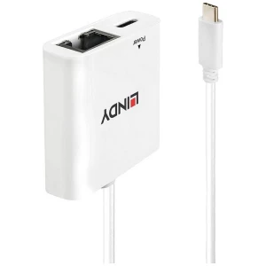 LINDY  mrežni adapter 5 GBit/s USB-C™ USB 3.1 (gen. 1), Gigabit-LAN (1/2.5/5 GBit/s), RJ45 slika
