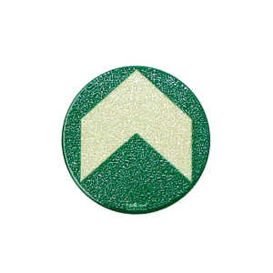 strelica za označavanje poda aluminij Strelica SafetyMarking 17.7470 (Ø) 95 mm 95 mm 10 St. slika