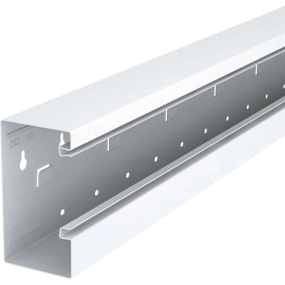 OBO Bettermann 6277402 zidni nadžbukni kanal  (D x Š) 2000 mm x 130 mm 1 St. siva slika