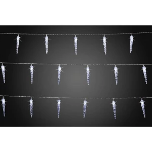 Hellum 564433 Svjetlosni lanac s motivom Ledenica Vani strujni pogon LED Neutralno-bijela Osvjetljena duljina: 5.85 m slika