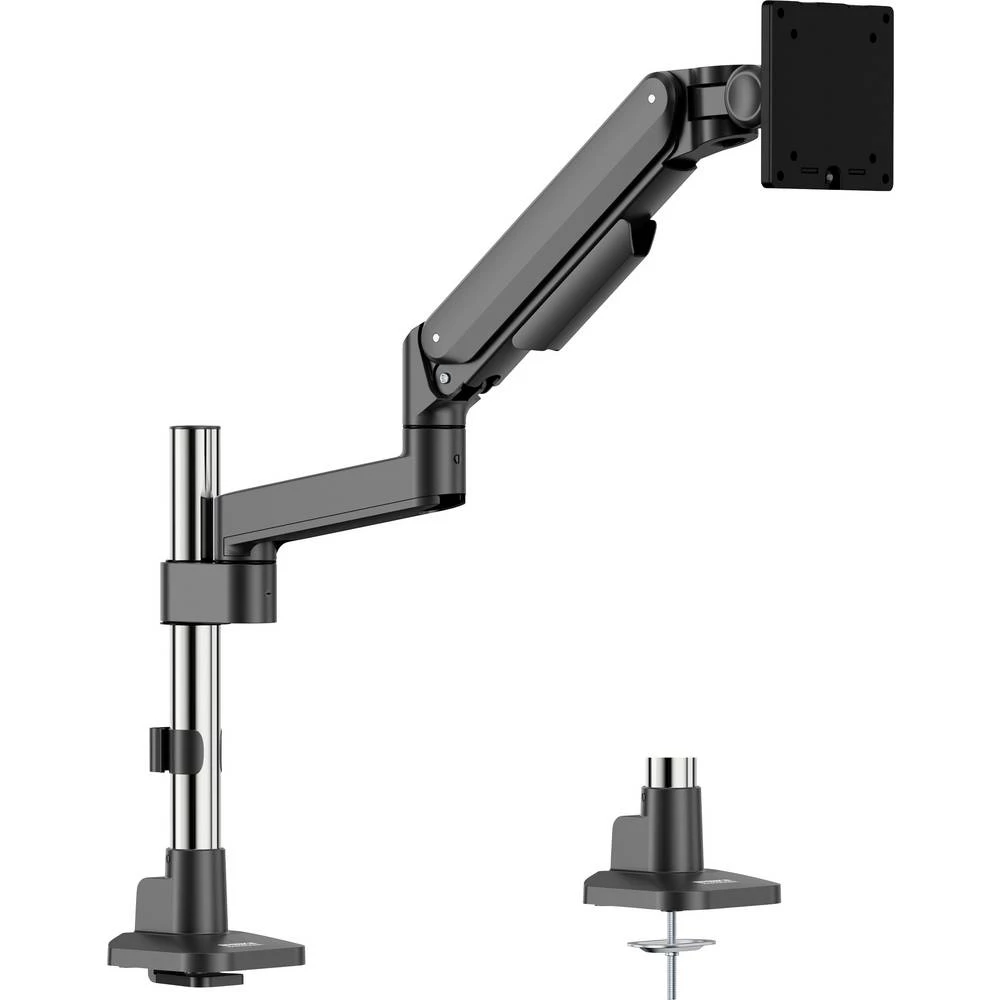 SpeaKa Professional stolni nosač za monitor SP-MM-1050 1 Zaslon(i) 38,1 cm (15") - 101,6 cm (40") crna/srebrna mogučnost slika