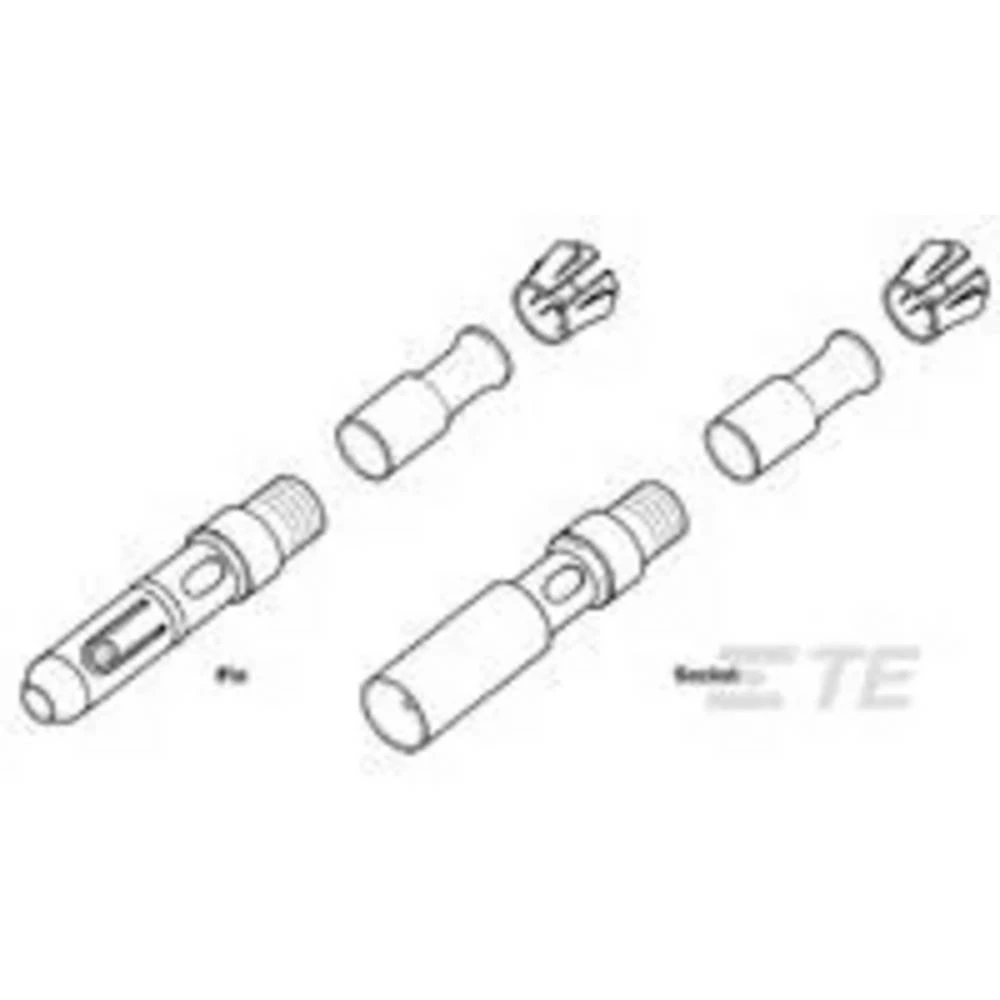 TE Connectivity 201144-3 1 St. Bulk slika