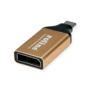 Roline 12.03.3232 USB-C® / DisplayPort adapter crna, zlatna slika