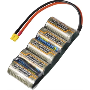 Conrad energy NiMH akumulatorski paket za modele 6 V 3700 mAh Broj ćelija: 5  side by side xt30 slika