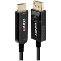 LINDY  priključni kabel DisplayPort utikač, HDMI-A utikač 10 m crna 38490  DisplayPort kabel slika