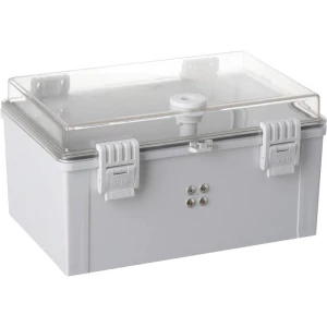 TRU COMPONENTS TC-PSC-20x30x16 razvodni ormar 200 x 300 x 160 ABS, polikarbonat svijetlosiva 1 St. slika
