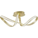 Paul Neuhaus MELINDA 8331-12 LED stropna svjetiljka ATT.CALC.EEK: LED (A++ - E) 30 W Toplo-bijela Zlatna folija boja