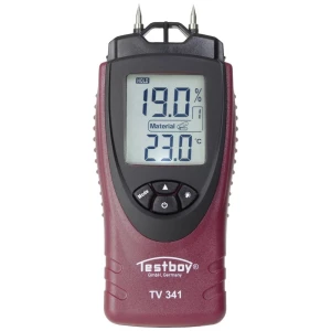 Testboy TV 341 mjerač vlage materiala  Raspon mjerenja vlage (raspon) 0 do 55 % Raspon mjerenja vlage drva (raspon) 0 do 55 % slika