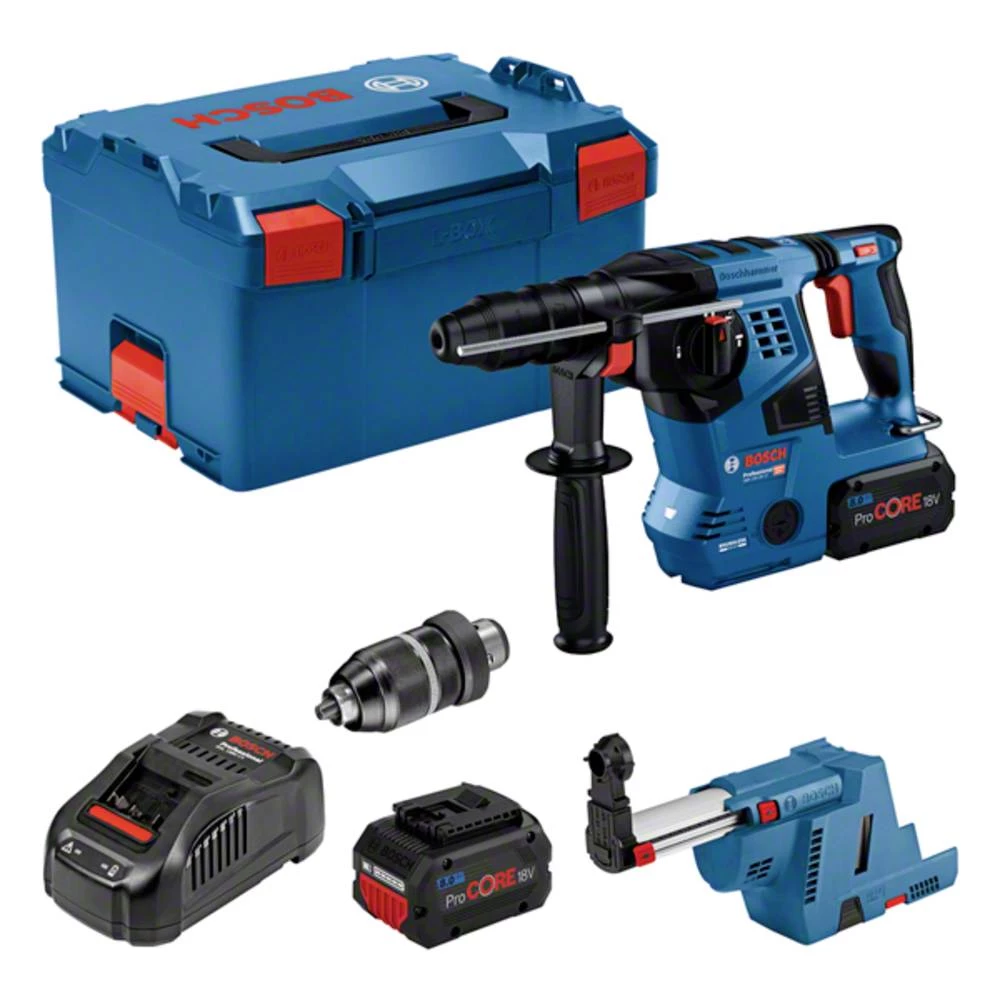 Bosch Professional GBH 18V-28 CF SDS-Plus-akumulatorski čekić za rušenje 18 V Li-Ion uklj. akumulator, uklj. punjač, ukl slika