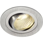LED ugradna svjetiljka 6 W Toplo-bijela SLV New Tria 113876 Aluminij (brušeni)