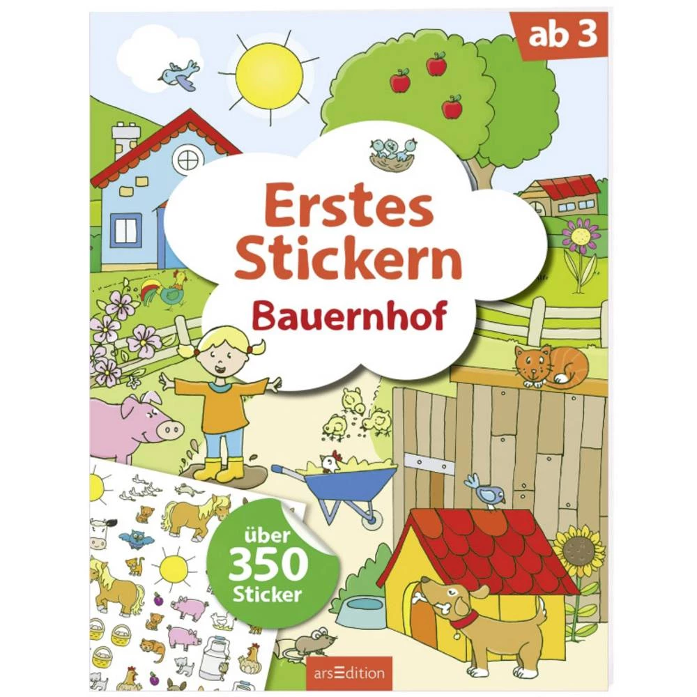 ARS Edition Erstes Stickern Bauernhof 131730 1 St. slika
