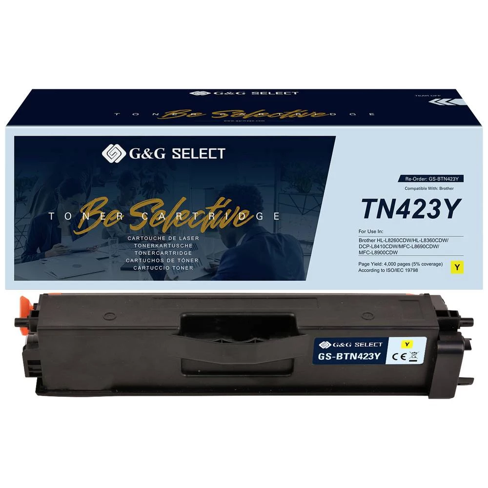 G&G toner zamijenjen Brother TN-423Y kompatibilan  žut  TN-423Y GS-BTN423Y slika