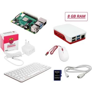 Raspberry Pi® Desktop Kit Raspberry Pi® 4 B 8 GB 4 x 1.5 GHz uklj. tipkovnica, uklj. miš, uklj. noobs os, uklj. napajanj slika
