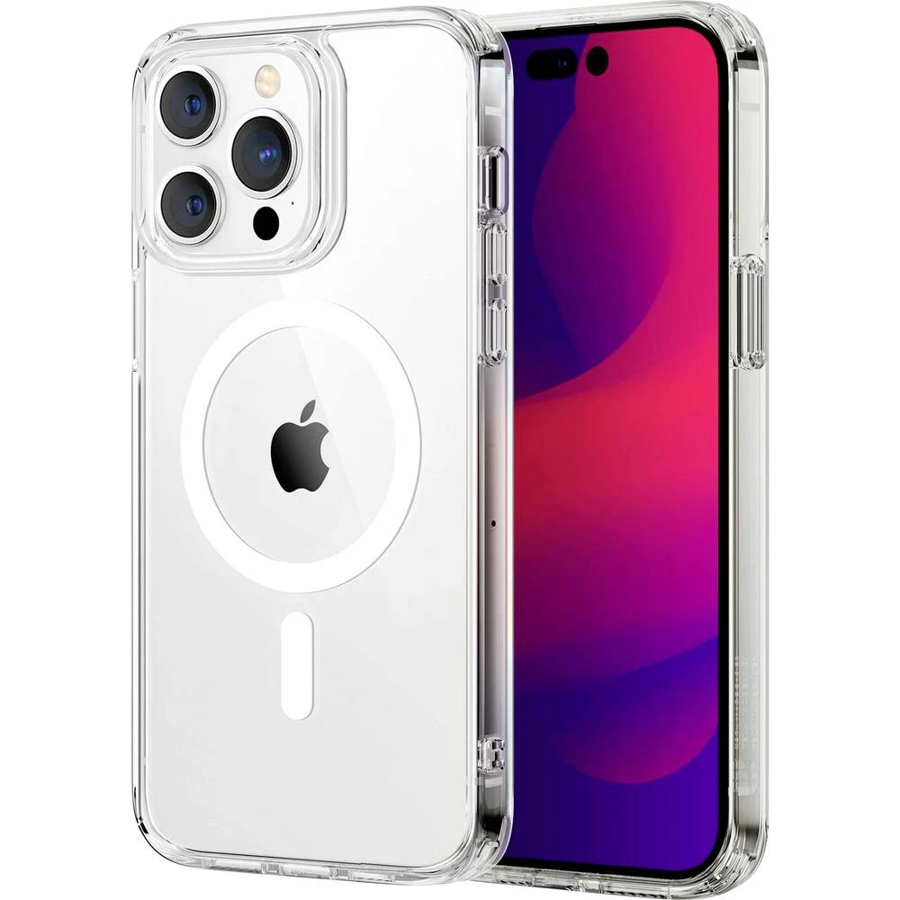 ESR Classic Hybrid HaloLock Case stražnji poklopac za mobilni telefon Apple iPhone 14 Pro prozirna MagSafe kompatibilna slika