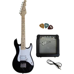 Električna gitara-komplet MSA Musikinstrumente Style 3 E-Set Crna slika