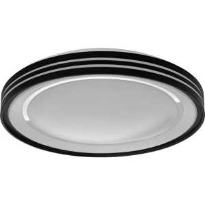 LEDVANCE DECORATIVE CEILING WITH WIFI TECHNOLOGY 4058075573550 LED stropno svjetlo za kupaonicu  Energetska učinkovitost 2021: E (A - G) 30 W toplo bijela crna slika