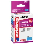 edding uložak za pisač EDD-622 zamjenjuje Canon CLI-581XXLC - cijan - sadržaj: 10,5 ml Edding patrona tinte zamijenjen Canon CLI-581XXLC kompatibilan  cijan EDD-622 18-622